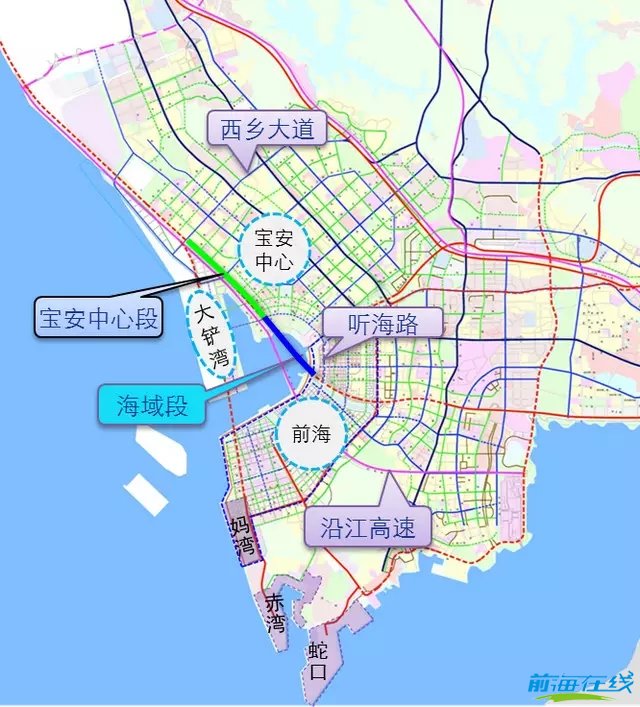 要致富,先修路!前海-寶中-西鄉一線牽!(圖2) 注冊深圳前海公司